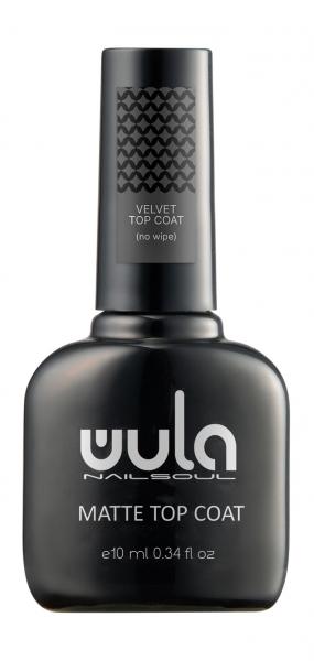 Wula Nailsoul Matte Velvet Top Coat Матовое топовое покрытие для гель-лака